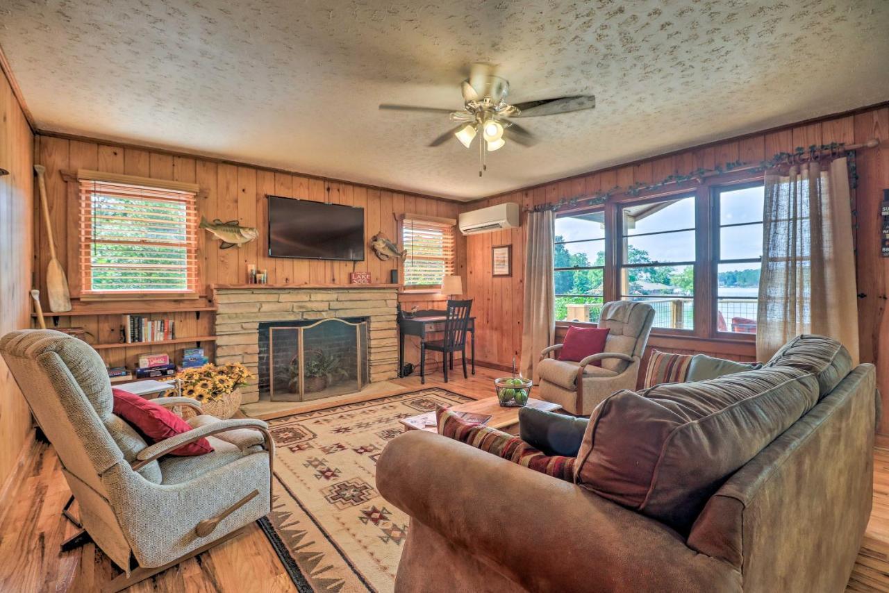 Waterfront Lake Martin Home With Grill And Beach! Eclectic Exterior foto