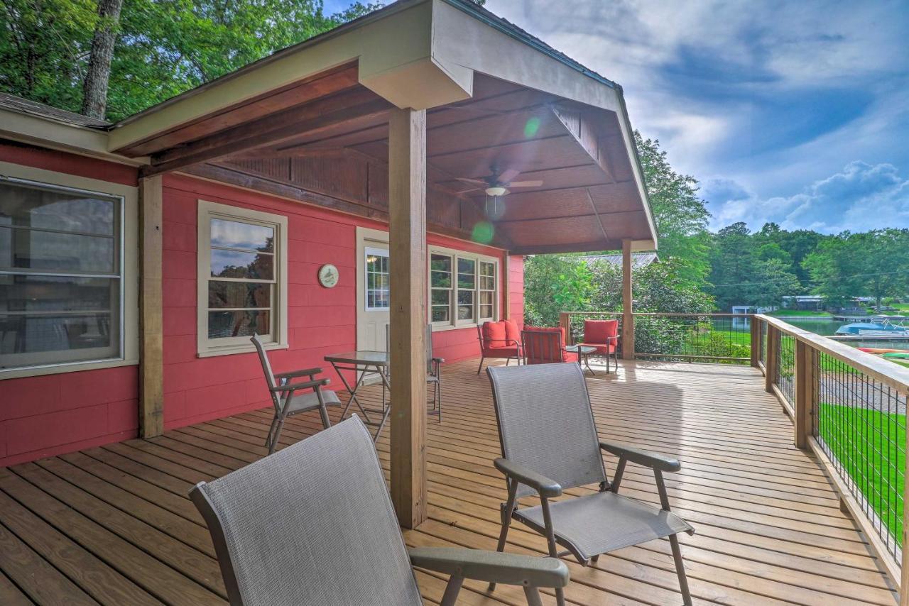 Waterfront Lake Martin Home With Grill And Beach! Eclectic Exterior foto
