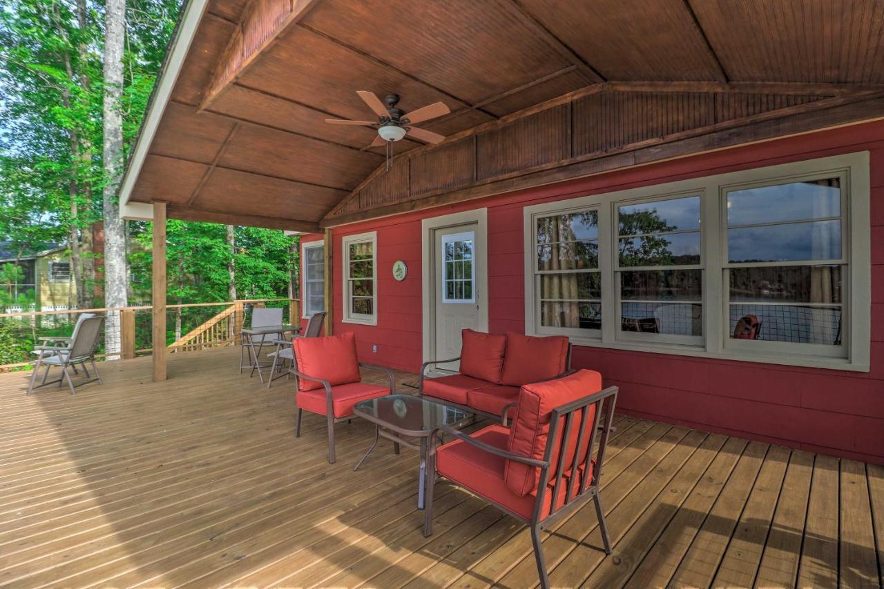 Waterfront Lake Martin Home With Grill And Beach! Eclectic Exterior foto